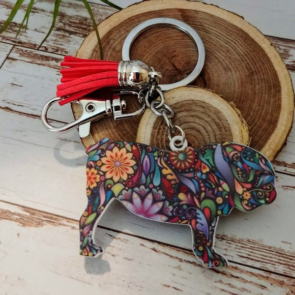 Accessories - Bull Dog Key Chain